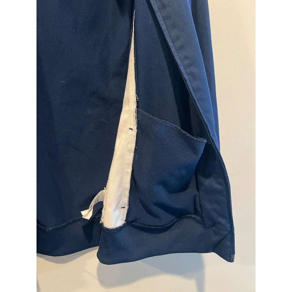 Nike MLB New York Yankees Track Jacket Navy Blue Full Zip Women XL Fitted